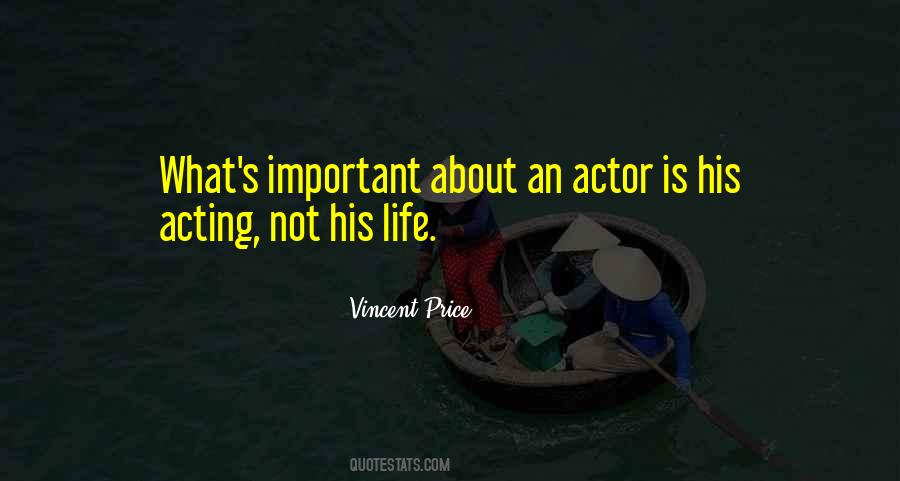 Quotes About Vincent Price #945184