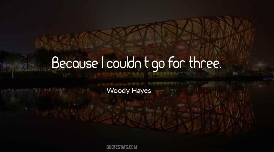 Quotes About Woody Hayes #339674