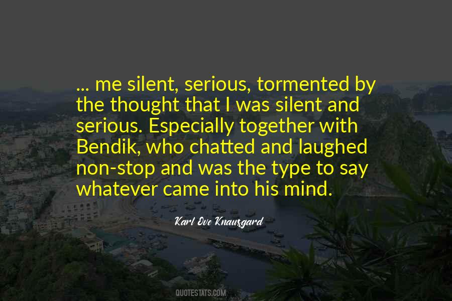 Tormented Mind Quotes #1685633