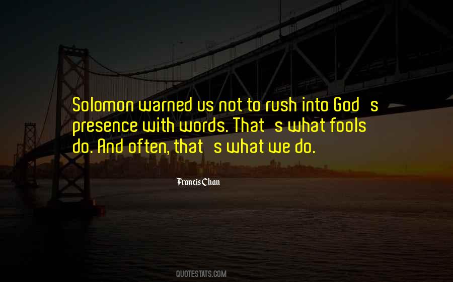 Quotes About Solomon #1630034