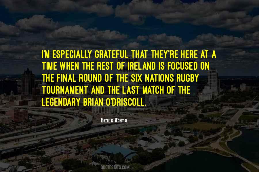 Quotes About Brian O'driscoll #447859