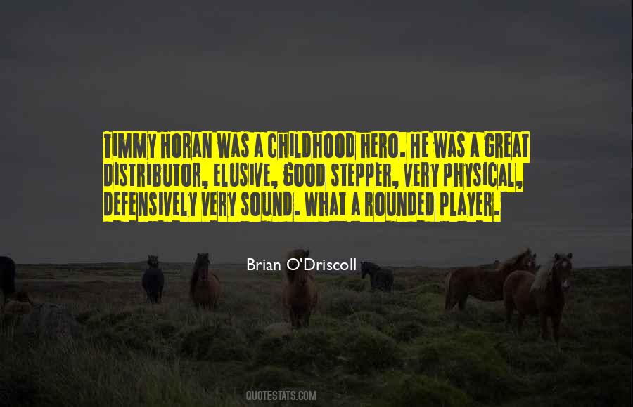 Quotes About Brian O'driscoll #74913