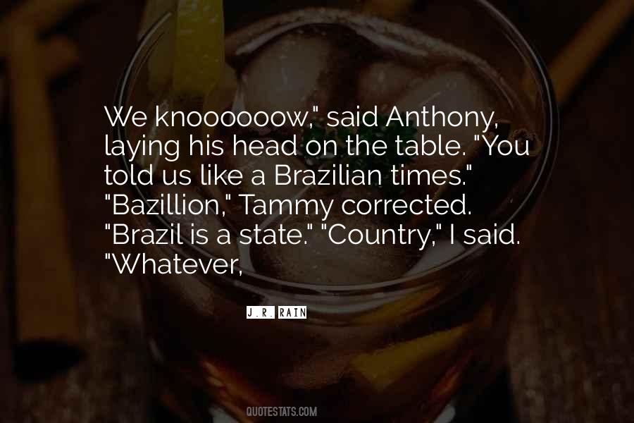 Quotes About Anthony #1857210