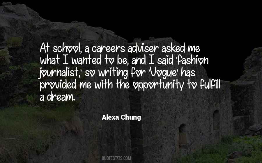 Quotes About Alexa Chung #428913