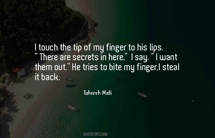 Touch Me Love Quotes #1358051