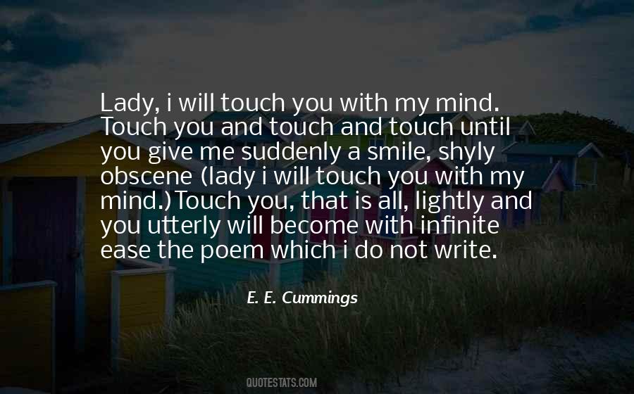Touch Me Not Quotes #457937