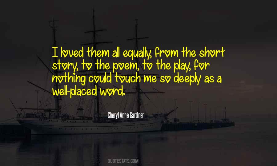 Touch Me Quotes #1281719
