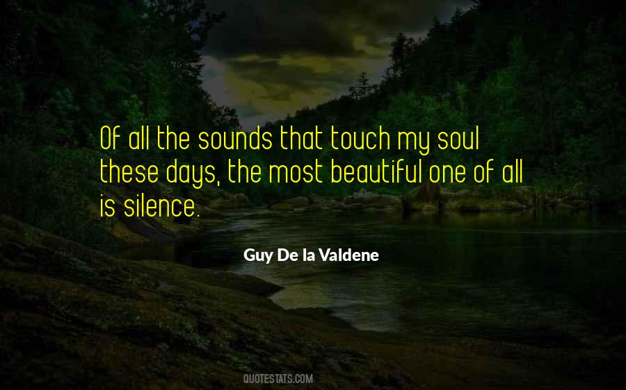 Touch My Soul Quotes #709490