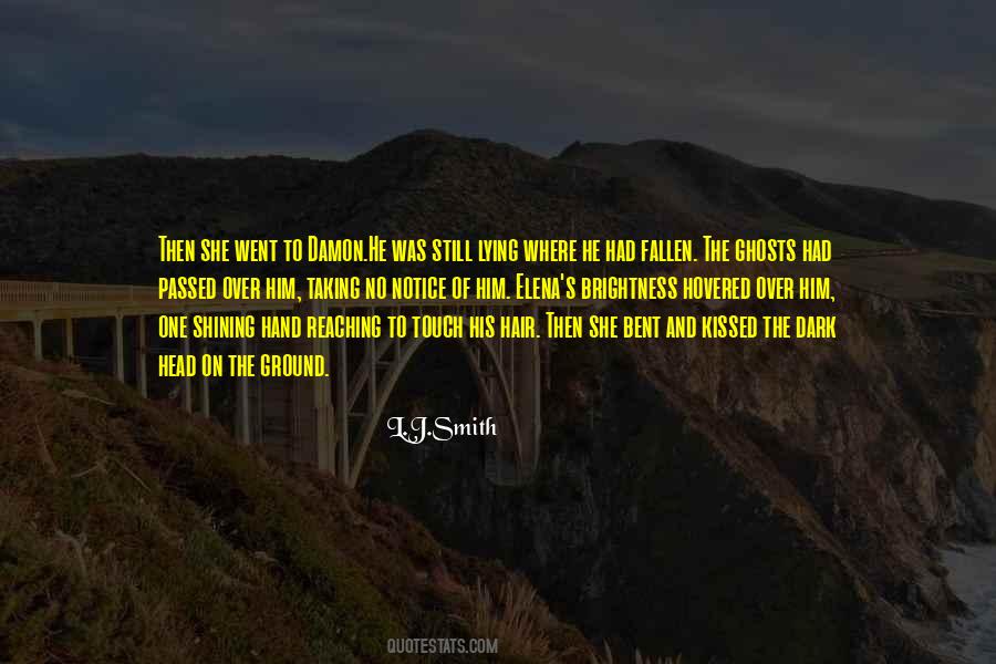 Touch Of His Hand Quotes #1812508