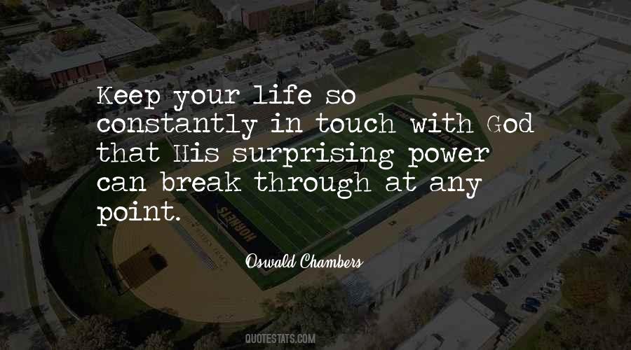 Touch Your Life Quotes #118449