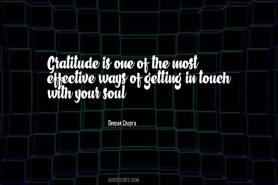Touch Your Soul Quotes #341731