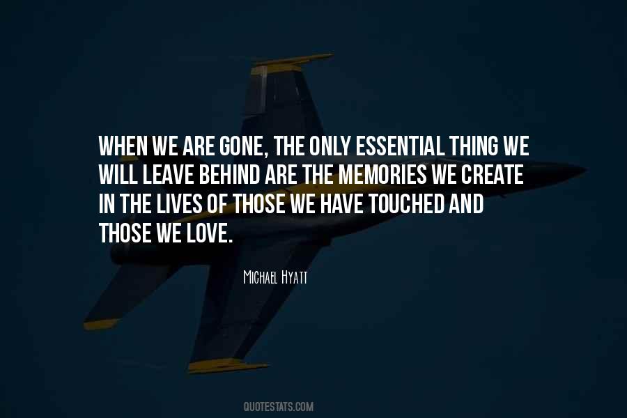 Touched Our Lives Quotes #294278