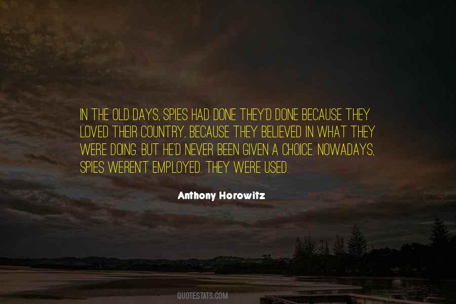Quotes About Anthony Horowitz #85445