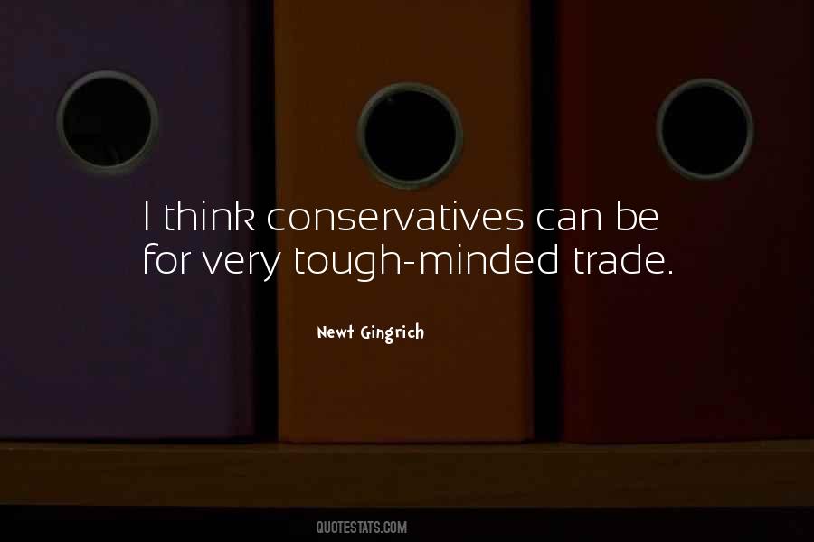 Tough Minded Quotes #159799