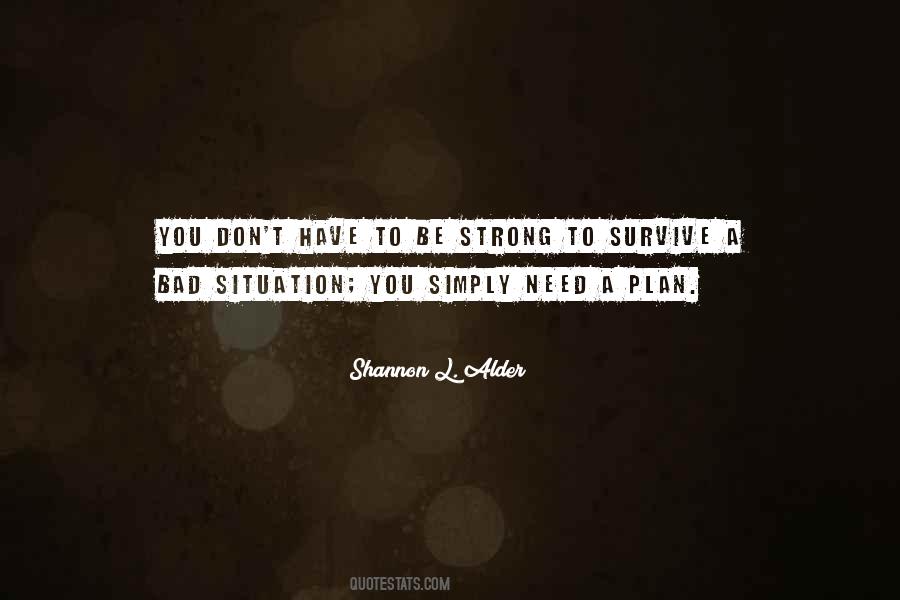 Tough Situation Quotes #1083629