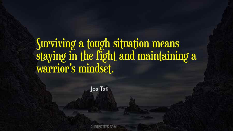 Tough Situation Quotes #1201716