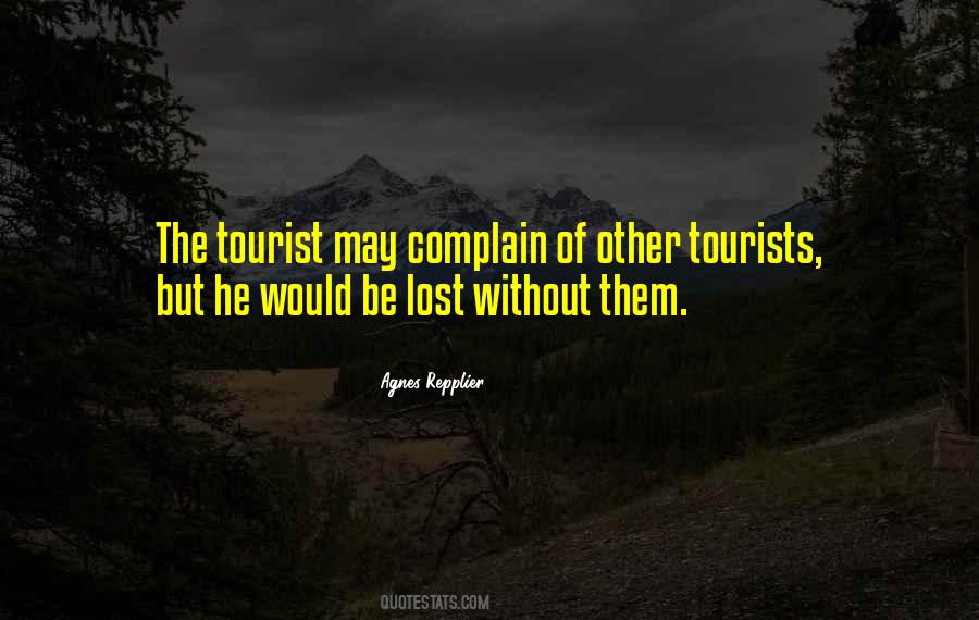 Tourist Quotes #1418580
