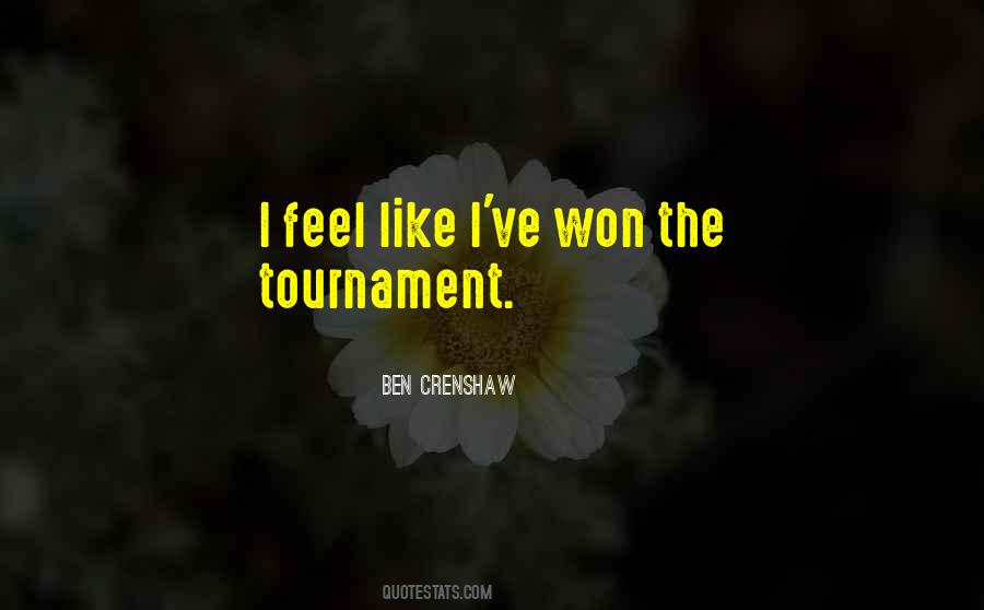 Tournament Quotes #1288403