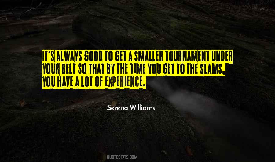 Tournament Quotes #1391093