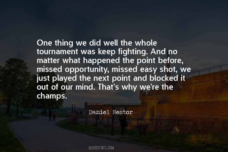 Tournament Quotes #1827464