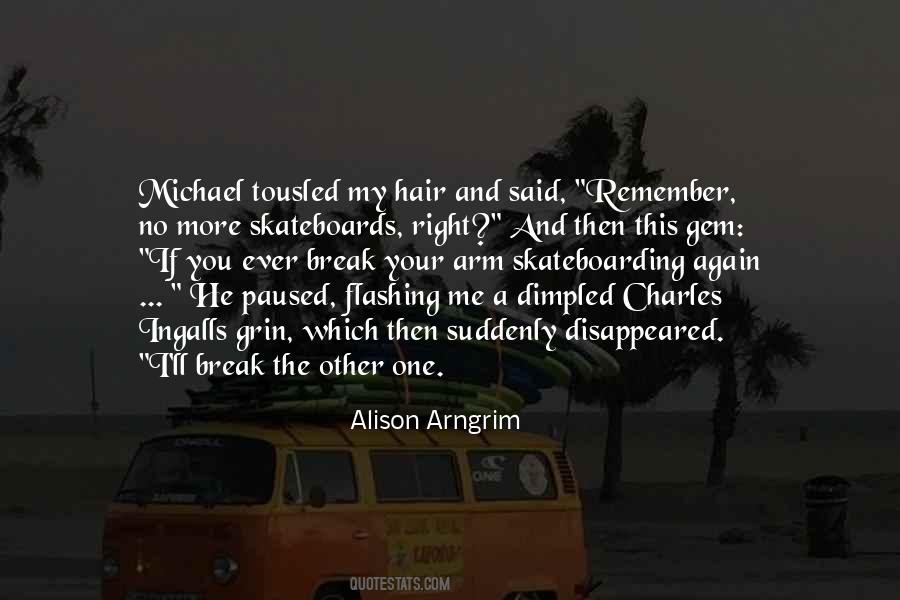 Tousled Hair Quotes #1166791