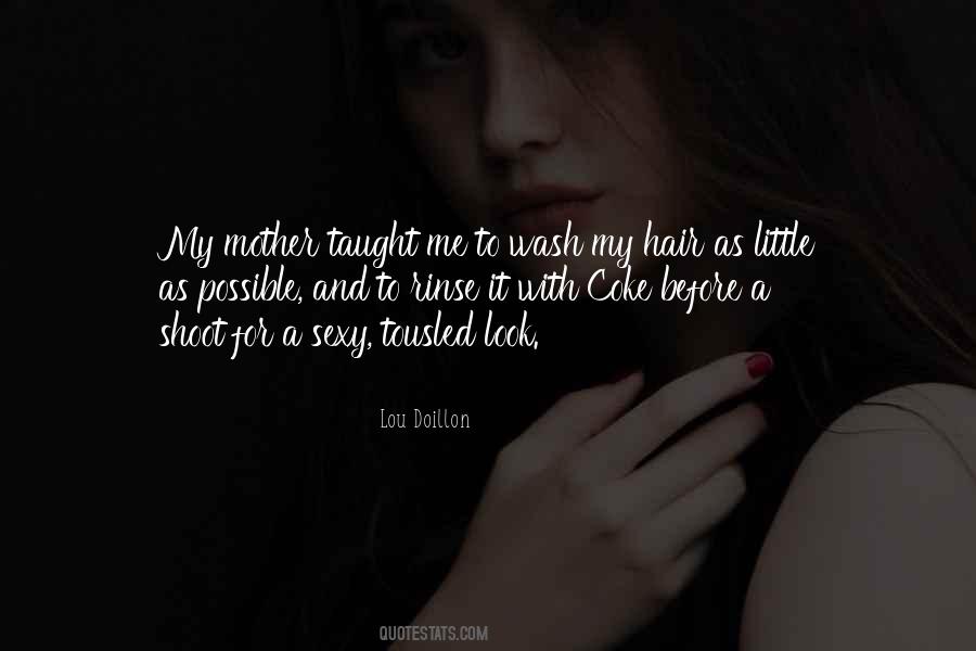 Tousled Hair Quotes #1449923