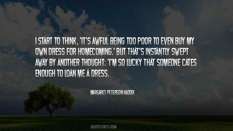 Quotes About Being Lucky #85761