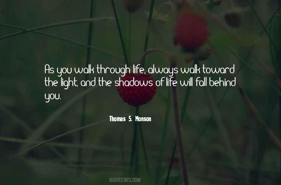 Toward The Light Quotes #79576