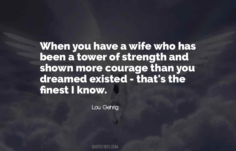 Tower Of Strength Quotes #105431