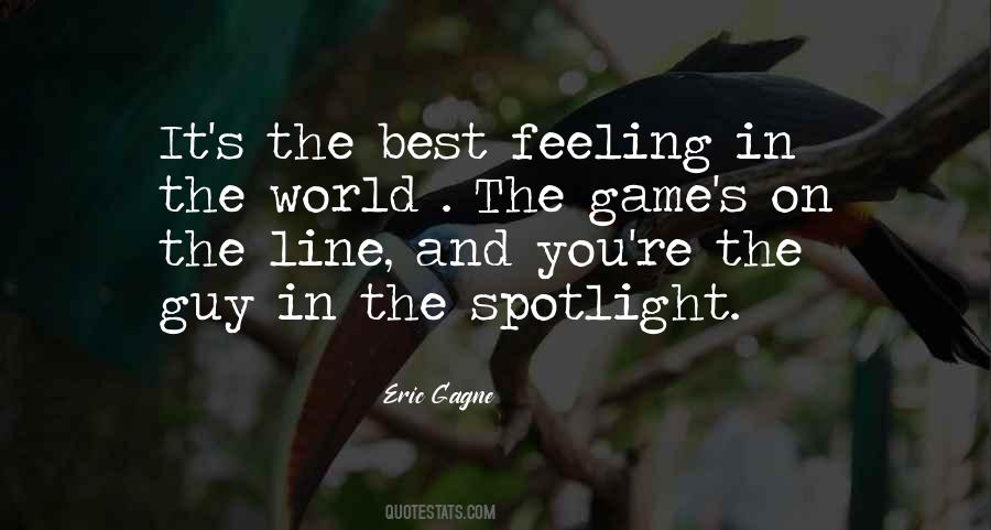 Quotes About Best Feeling In The World #1583948