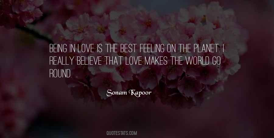 Quotes About Best Feeling In The World #1775716