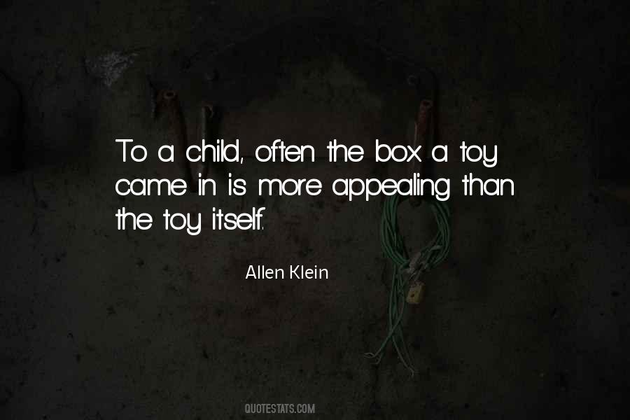 Toy Box Quotes #1368238