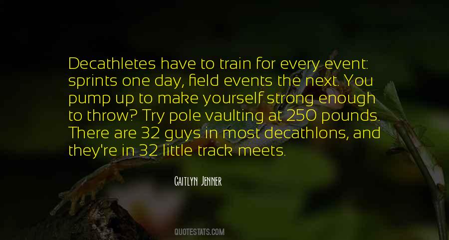 Track Field Quotes #394669