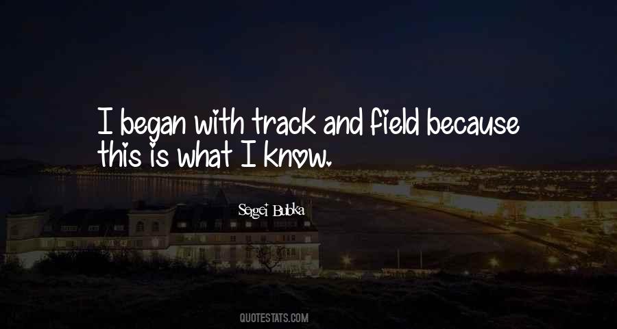 Track Field Quotes #559888