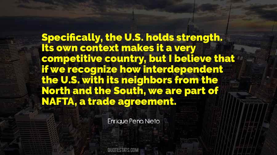 Trade Agreement Quotes #1279080
