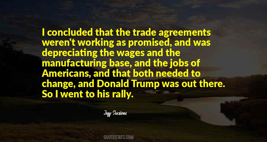 Trade Agreement Quotes #1435644 Trade Agreement Quotes #1435644