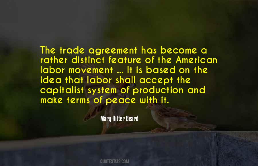 Trade Agreement Quotes #1539838