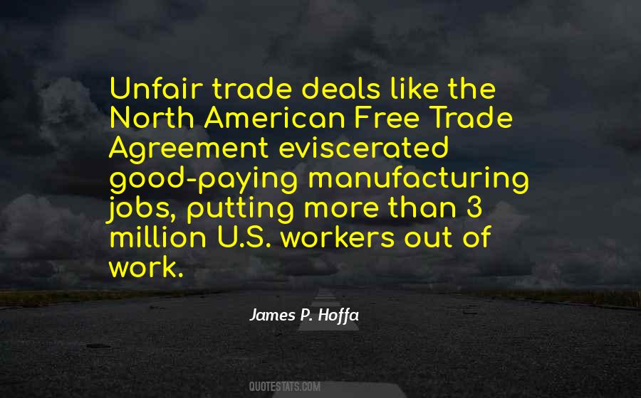 Trade Agreement Quotes #1877054