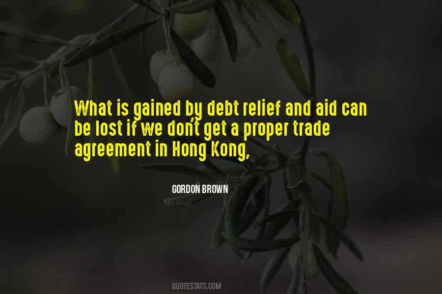 Trade Agreement Quotes #385558