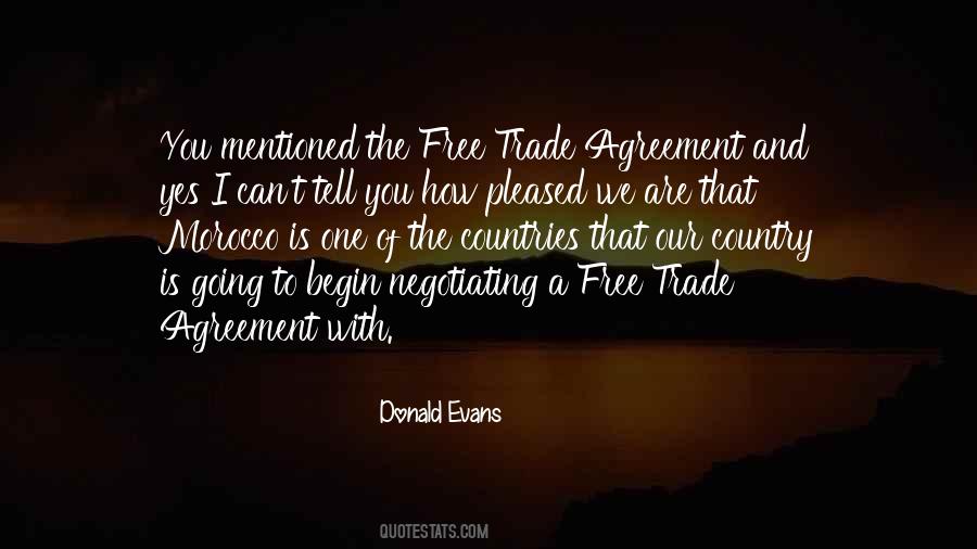 Trade Agreement Quotes #553043