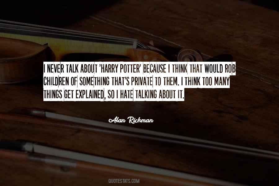 Quotes About Harry Potter #1335054