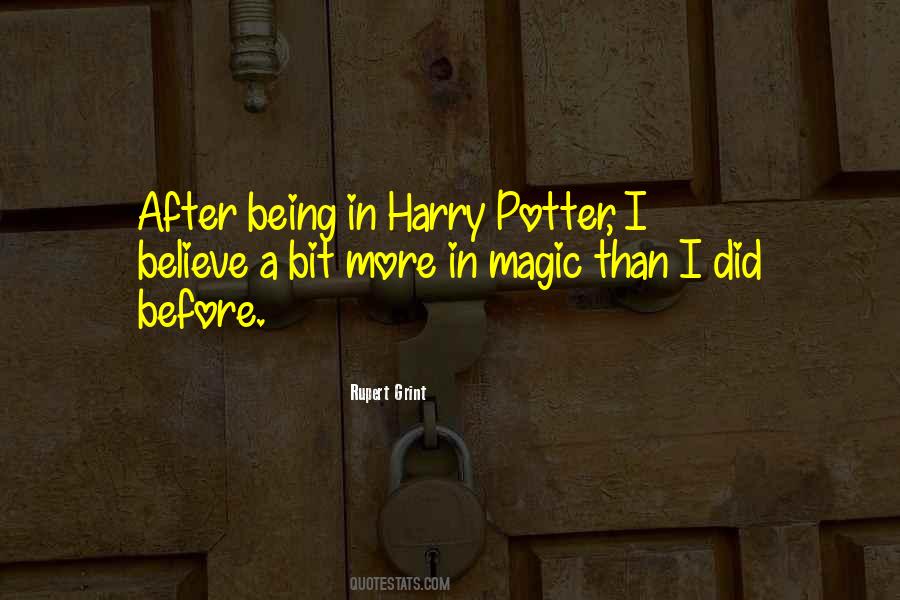 Quotes About Harry Potter #972321