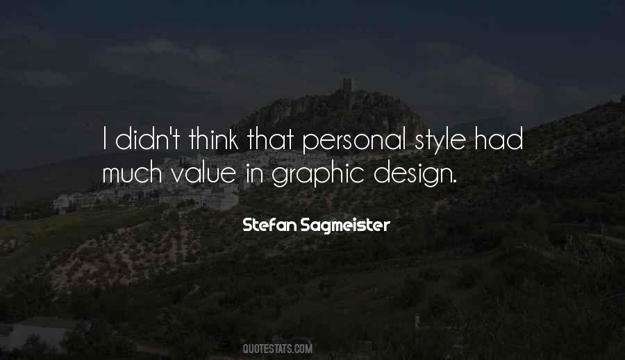 Quotes About Stefan Sagmeister #897885