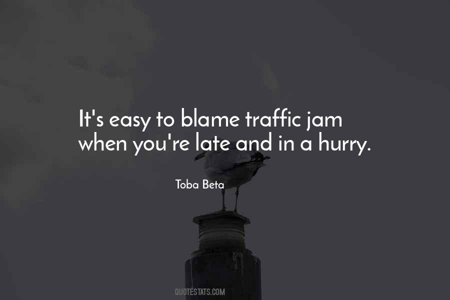 Traffic Jam Quotes #1810260