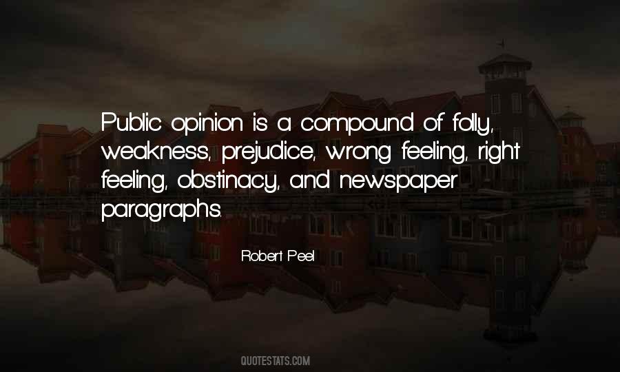 Quotes About Robert Peel #1802452