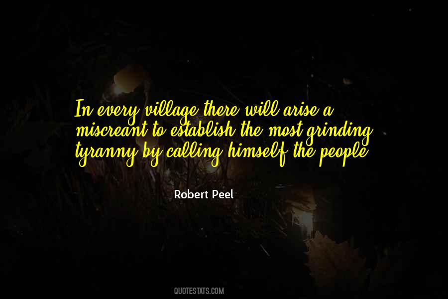 Quotes About Robert Peel #283051