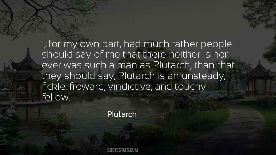 Quotes About Plutarch #1448499