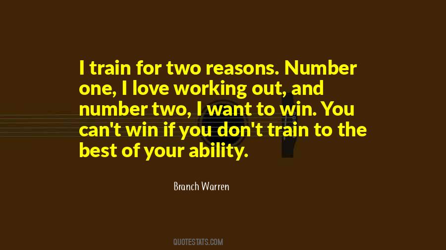 Train And Love Quotes #1703229