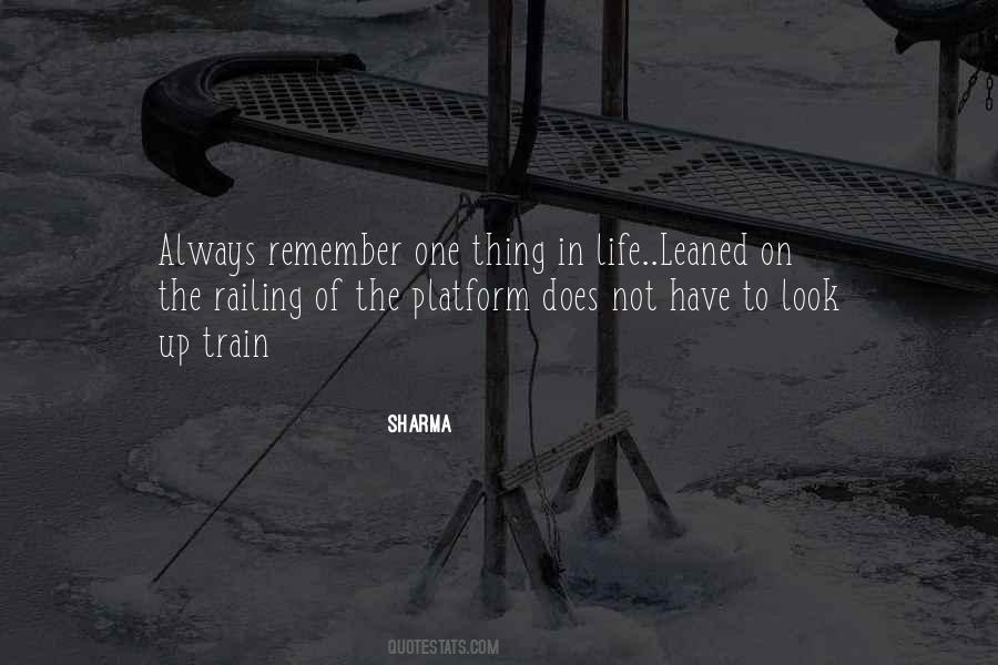 Train Platform Quotes #1564896