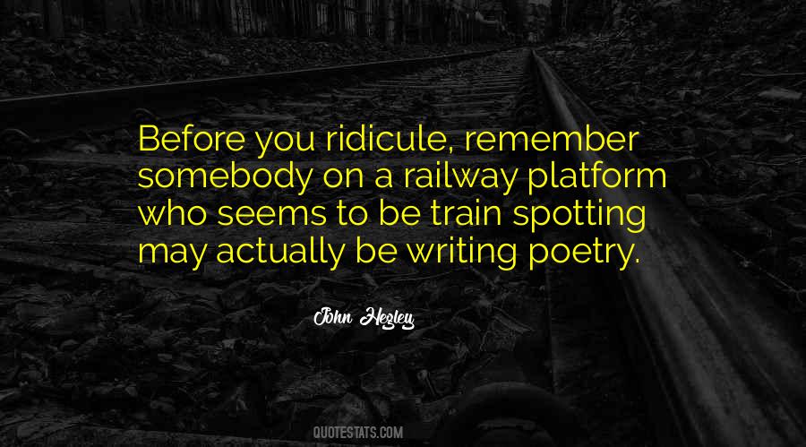 Train Platform Quotes #933971